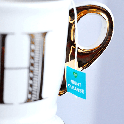 Night Cleanse tea tag